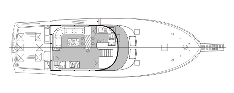 58 Foot Striker main deck