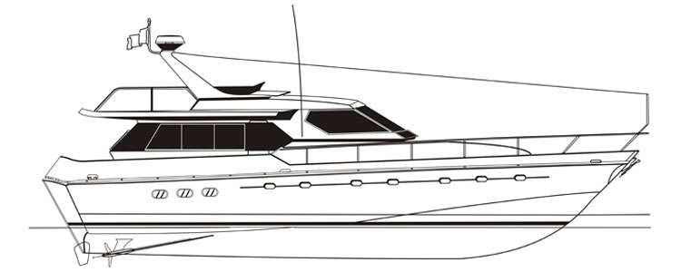 60 Foot Semi-custom yacht profile