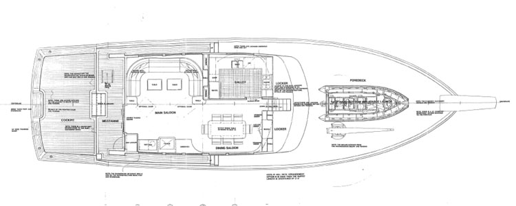 76 Foot Striker upper deck