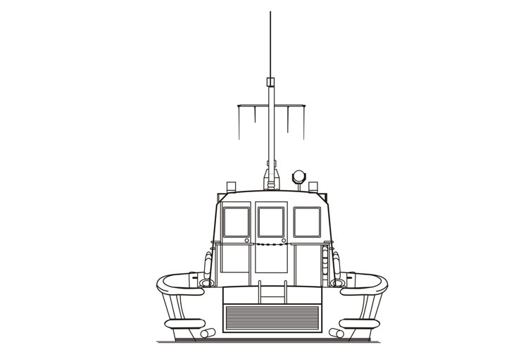 Striker Pilot boat stern